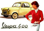 Tout sur la Vespa 400: Cliquez sur l'image.
