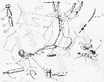 Eclaté cable