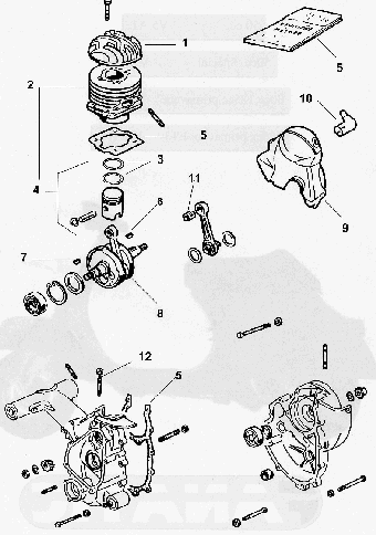 Eclat moteur